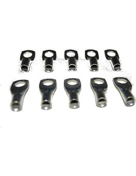 10 Battery Terminals Ring M6 for 16 mm2 cable