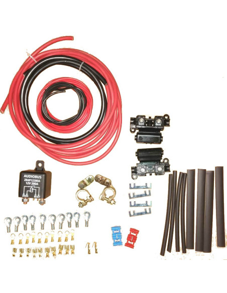 Second Battery Installation Kit with Manual Relay