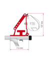 Adapter F35 Installation on Roof Rails