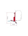 F45 Markisenadapter für Ford Custom