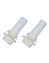 Straight Fitting Ø 20 mm Lot of 2
