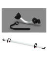 Kit 3ª Bicicleta Fiamma Rail Quick Pro Negro