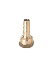 Tetina de bronze reto reto Ø10mm e rosca 3/8 fêmea