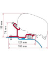 Adaptador de toldo F65/F80S Fiat Ducato - Citroen Jumper - Peugeot Boxer - H3 de 2006