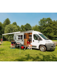 Awning FIAMMA F80S 320 White Royal Gray for Fiat DUCATO L2H2 After 06/2006